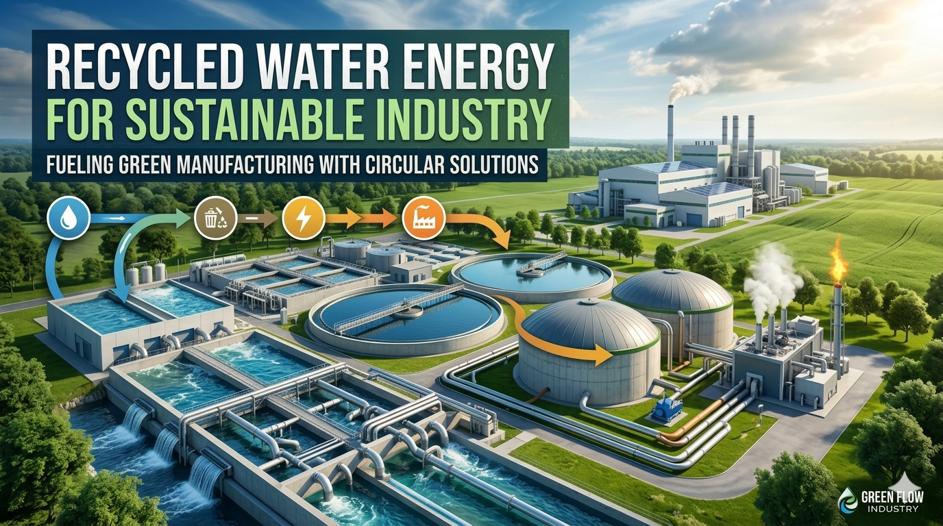 Revolutionizing Green Energy with Recycled Water Technology