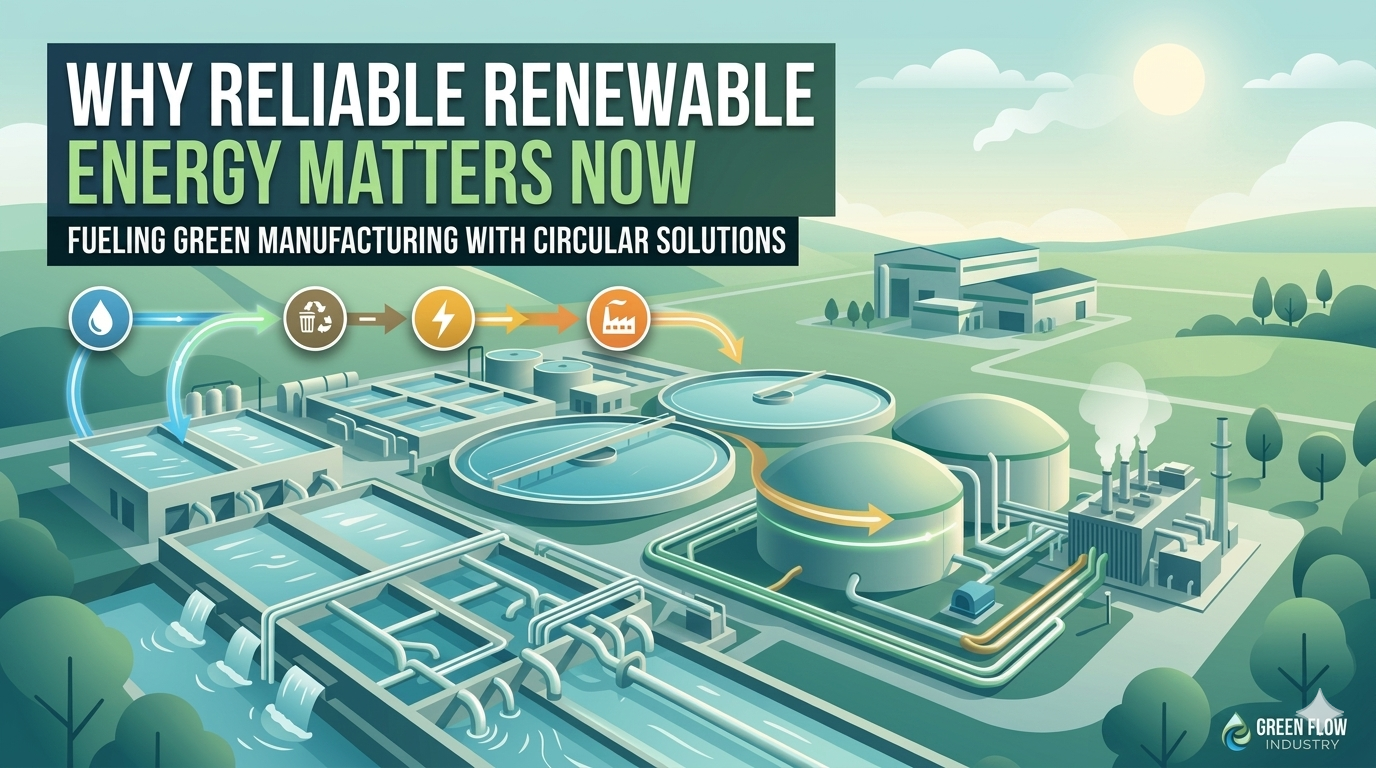 Revolutionizing Green Energy with Recycled Water Technology